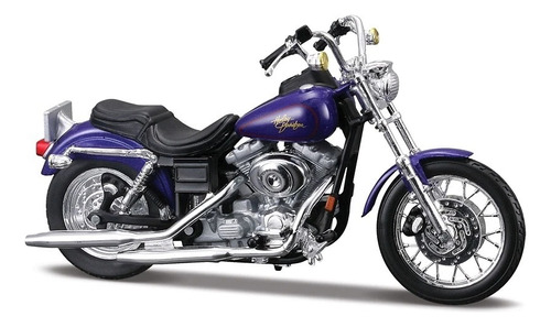 Harley Davidson Fxdl Dyna Low Rider 2000 A- Moto Maisto 1/18