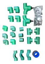 Comprar Combo Kit Instalación Fusión 25mm Sanitario + Dos Caños