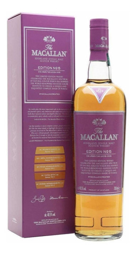 Whisky  The Macallan Ed.5 700ml