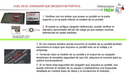 Cargador Portatiles Tipo C 45w Asus, Hp, Lenovo