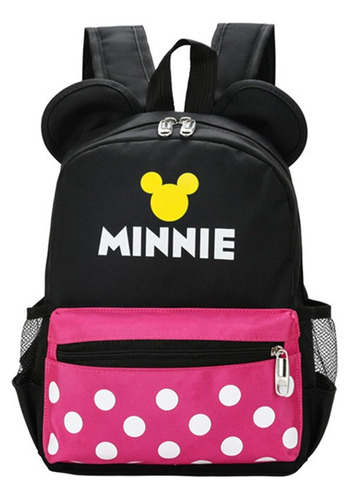 Nuevo Cute Cartoon Minnie Mochila Para Niños