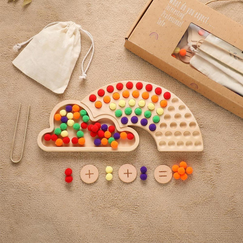 Juguete De Desarrollo De Juego De Cuentas De 33cmx14.3cm B