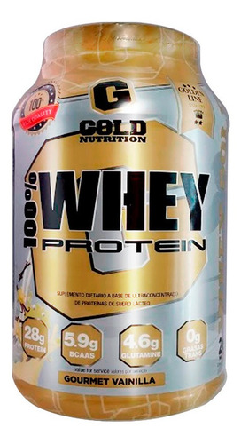 Whey Protein 2 Lbs Gold Nutrition Formula Usa