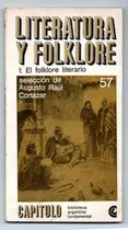 Comprar Literatura Y Folklore 1 Y 2 - El Folklore Literario 