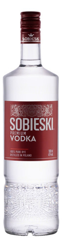 Vodka Destilada Sobieski Premium Garrafa 1000ml