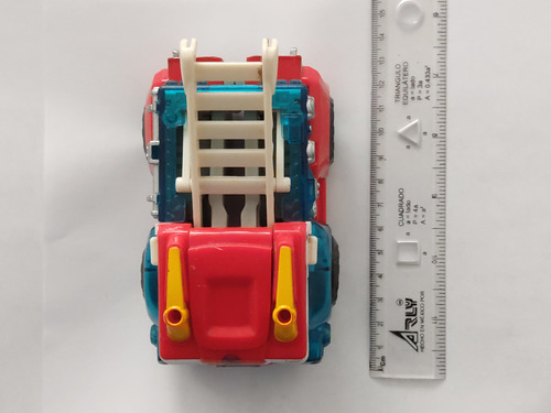 Transformers Playskool Heroes Rescue Bots Energize Heatwave Energize Heatwave Fire-bot Rojo (Usado)