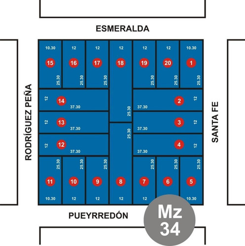 Imagen 1 de 1 de Loteo En Marcos Paz