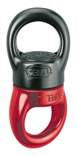 Swivel L Petzl Destorcedor Rescate Danza Aerea Certificado Color Rojo/Negro