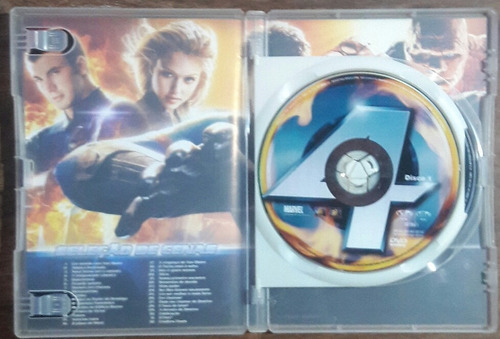 Dvd Quarteto Fantástico Duplo Edição Especial 2005 (Usado)