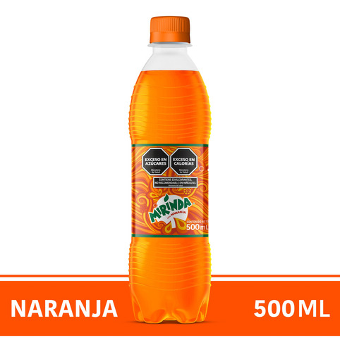 Gaseosa Mirinda Sabor Naranja Pack 6 X 500 Ml