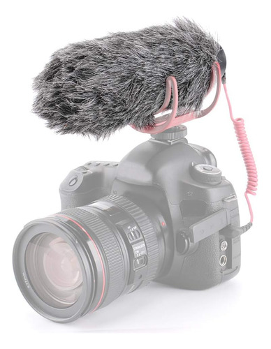 Paravientos De Micrófono Peludo Rode Videomic Go, Prot...