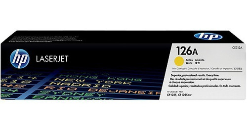 Toner Hp 126a Amarillo Ce312a Cp1025 1025nw M175 Pro100