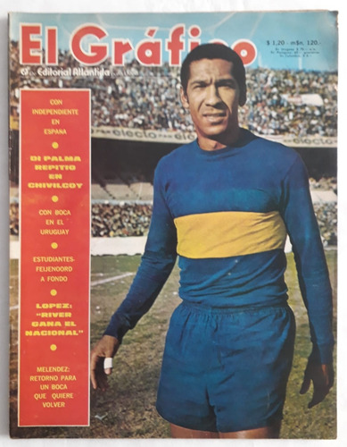 Revista El Grafico 2656 - Estudiantes Feyenoord 1970 Fs 