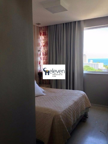 Imagem 6 de 9 de Apartamento Para Venda Jardim Apipema, Salvador Nascente 3 Dormitórios Sendo 3 Suítes, 2 Salas, 1 Banheiro, 1 Vaga, 154 M². - Mc043 - 69316441