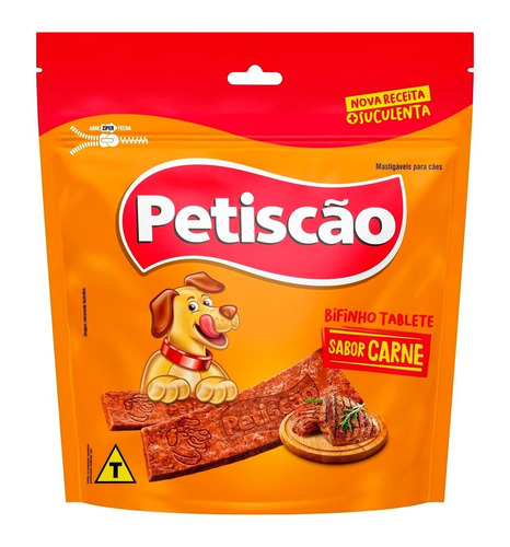 Bifinho Petiscão Tablete Sabor Carne 500g