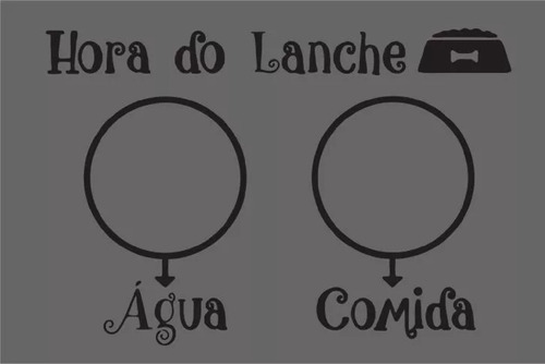 Tapete Capacho Pra Cachorro Ou Gato Hora Do Lanche Linha Pet