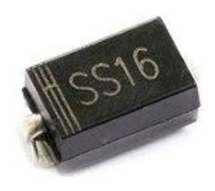 2 Diodo Smd Ss16 Schottky 1a 60v Original