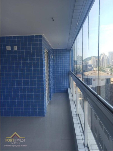 Imagem 20 de 30 de Apartamento Com 1 Dormitório À Venda, 64 M² Por R$ 345.000,00 - Canto Do Forte - Praia Grande/sp - Ap2562
