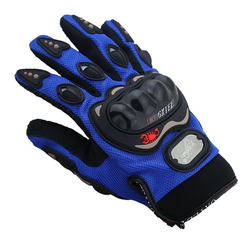 Imagen 2 de 3 de Guantes Completo Para Moto Bicicleta Motorizado 6 Unidades
