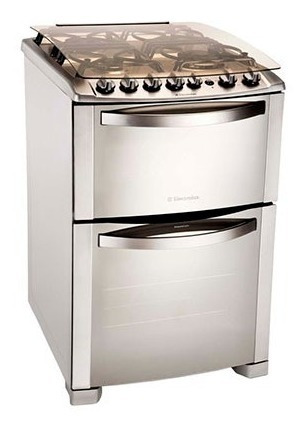 Cocina Electrolux 56dtx Doble Horno Inox