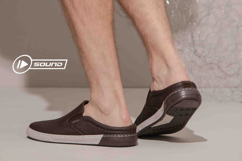 Sapatenis Masculino Iate Mule Slip-on Casual Sound Shoes