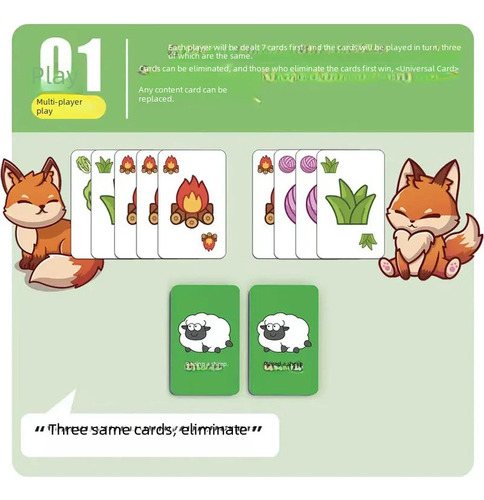 Juego De Mesa Y Cartas Gato Codicioso Tema Ovejas Educativo