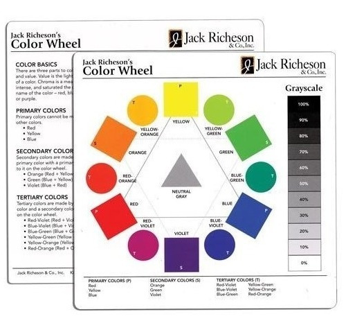 Jack Richeson Pequeña Color Rueda 30 Pk 7 X 7