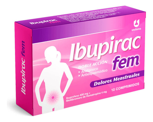 Ibupirac Fem X 10 Comprimidos