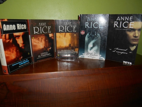 Libros Colección/saga Crónicas Vampiricas 1,2,3,4,6 - Anne R