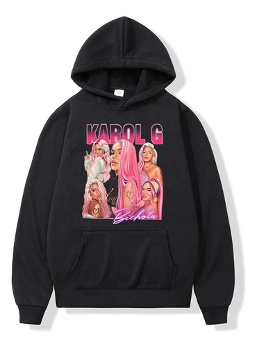 Sudadera Con Capucha Con Estampado Karol G De Hot Singer, De