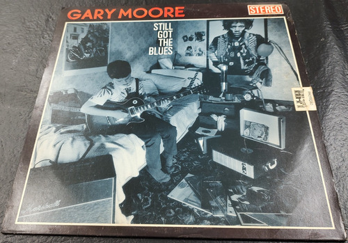 Gary Moore Still Got The Blues Lp Brasil 1ra Edic Thin Lizzy