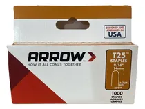 Comprar Grampas Grapas P\u002Fcables Origen Usa 11  14 Mm 1000u T25 Arrow