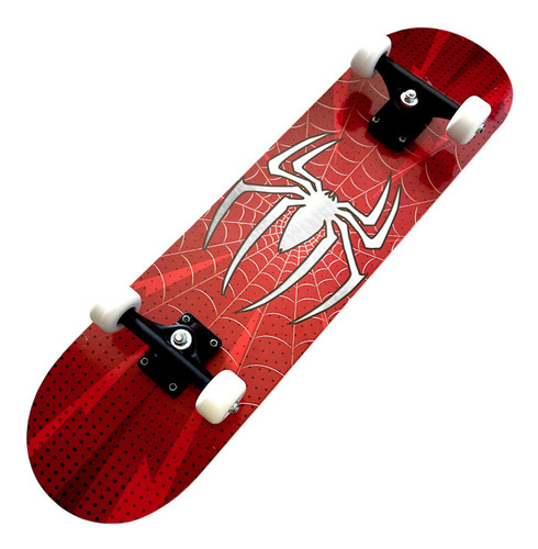 Skate Infantil Homem Spider Aranha Semi Profissional 70kg