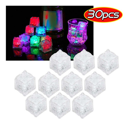 30 Piezas Multicolor Led Luminoso Para Decoración De Fiesta