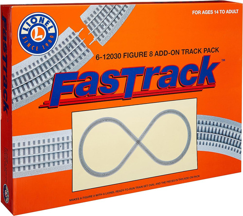 Paquete De Pistas Adicionales Lionel Fastrack Figure-8, Eléc