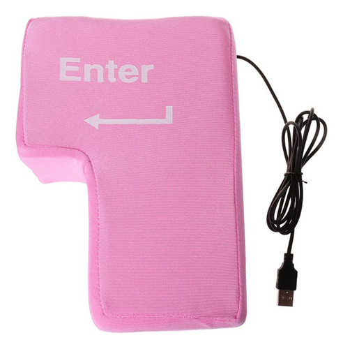 Teclado Usb Computador Antiestrés Enorme Enter Key Big Giant
