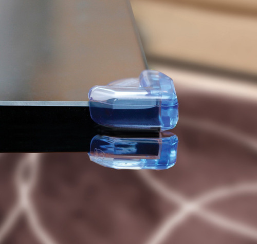 Protectores Esquinas de Mesas y Muebles (4 piezas transparentes)