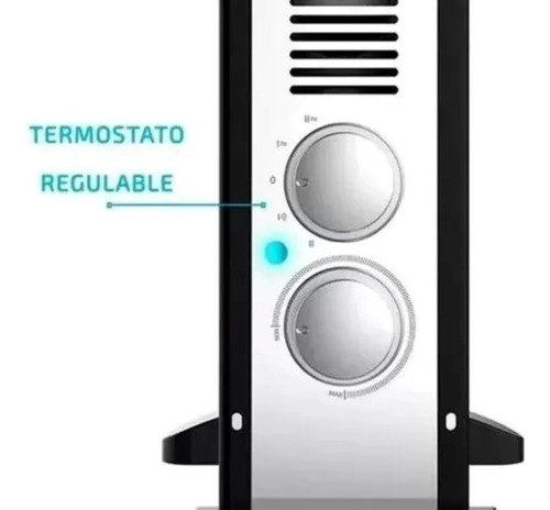 Calefactor Electrico Convector Westinghouse 2000w Negro