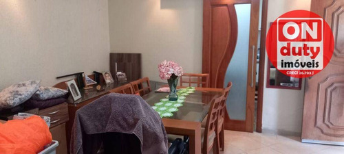 Imagem 2 de 30 de Sobrado Com 5 Dormitórios À Venda, 240 M² Por R$ 770.000,00 - Marapé - Santos/sp - So0745