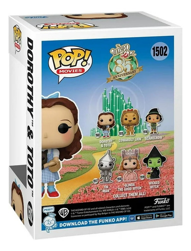 Funko Pop!the Wizard Of Oz 85th 1502 Dorothy With Toto Funko