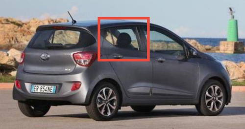 Cristal Trasero Derecho Hyundai I10 2010 2011 2012 2013 (Usado)
