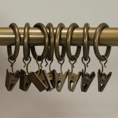 De Clips For Cortinas For Paneles De Cortinas, Bronce 25mm