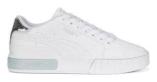 Zapatillas Puma Mujer Cali Star Glitter 389919-01 Blanco