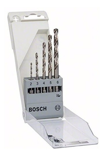 Set De Mechas Metal 2-3-4-5-6 Mm Bosch Hexagonal 2608595517