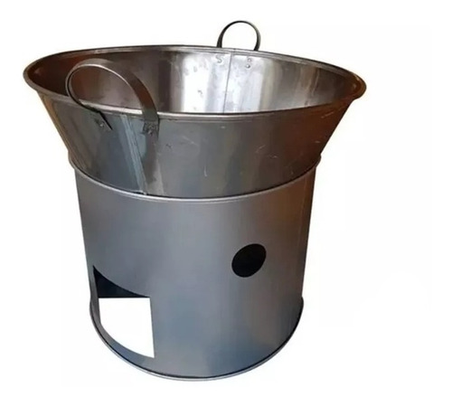 Cazo Para Carnitas Con Base Y Quemador 70cm (Usado)
