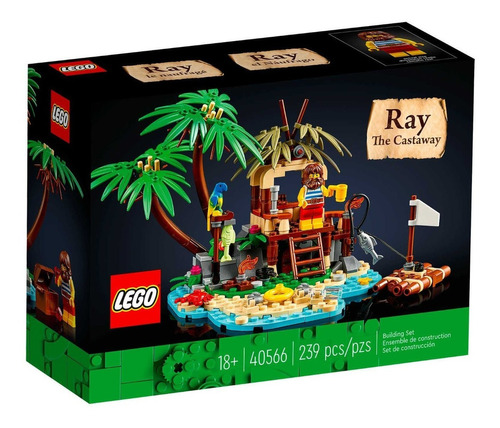 Lego Ideas Ray Naufrago Castaway 40566 - 239 Pz