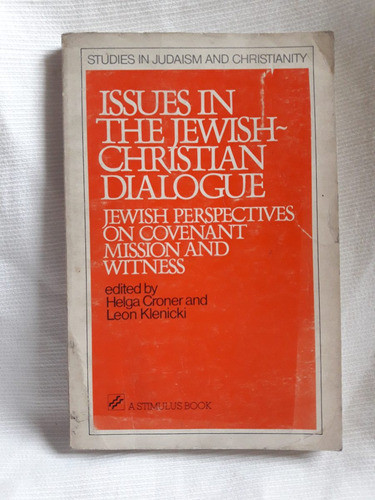 Issues In The Jewish-christian Dialogue Stimulus En Ingles