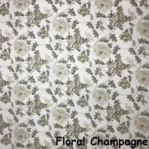 Tecido Jacquard Floral Florais - 5,20 Mt Comp X 2,80mts Larg