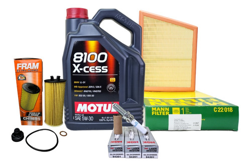 Kit Afinacion Mini Cooper F56 14-18 1.5l 3cil Liqui Moly Ngk