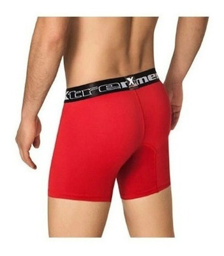 Imagem 5 de 7 de Kit 12 Cuecas Boxer Xtreme Ciclista P Ao Gg Long Leg
